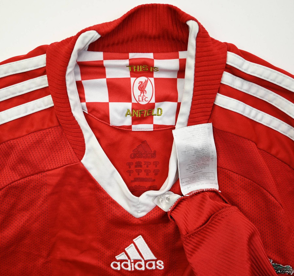 2008-10 LIVERPOOL *GERRARD* SHIRT S