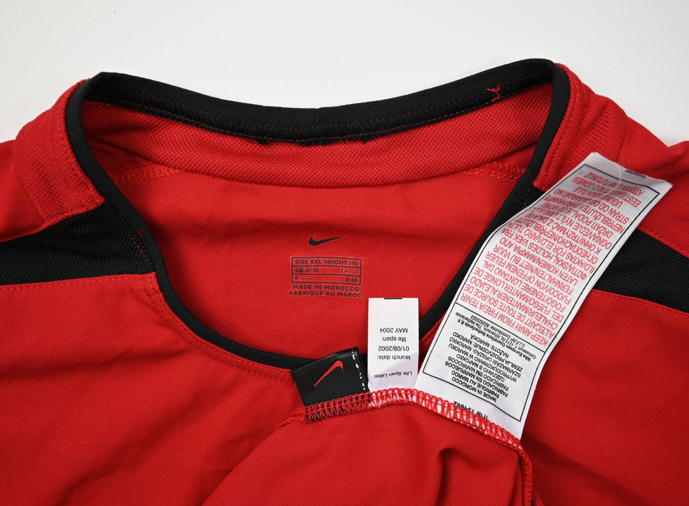 2002-04 MANCHESTER UNITED SHIRT XXL
