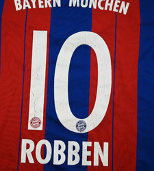 2014-15 BAYERN MUNCHEN *ROBBEN* WOMENS SHIRT XL