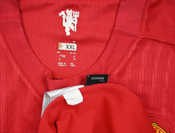 2007-09 MANCHESTER UNITED *SOLSKJAER* SHIRT XXL