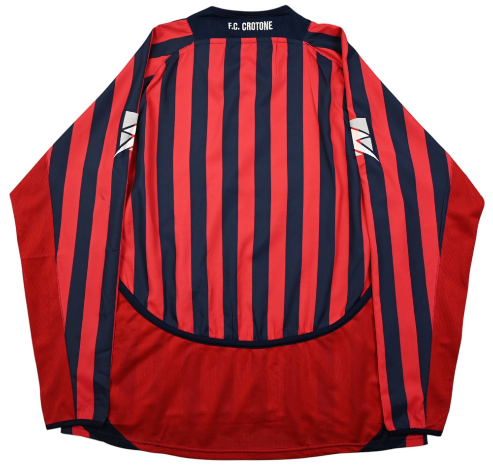 2006-07 CROTONE LONGSLEEVE SHIRT L