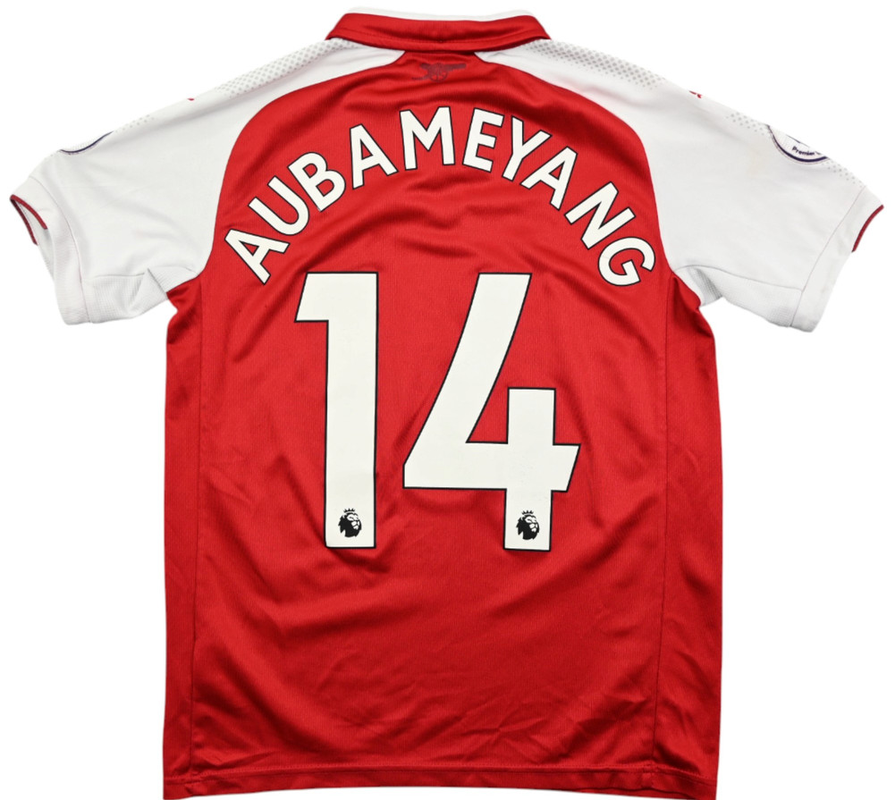 2017-18 ARSENAL *AUBAMEYANG* SHIRT L. BOYS