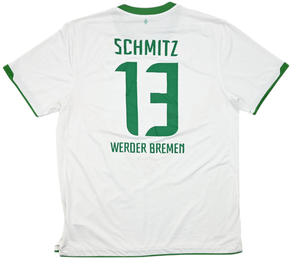 2010-11 WERDER BREMEN *SCHMITZ* SHIRT XL