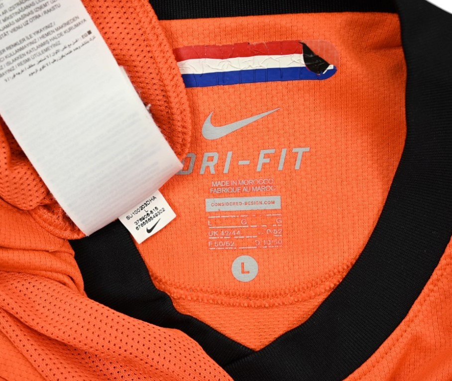 2010-11 NETHERLANDS *SCHAARS* SHIRT L