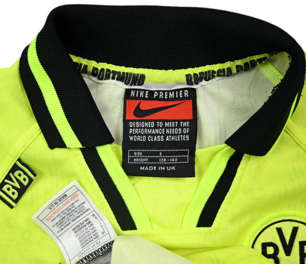 1996-97 BORUSSIA DORTMUND SHIRT S. BOYS
