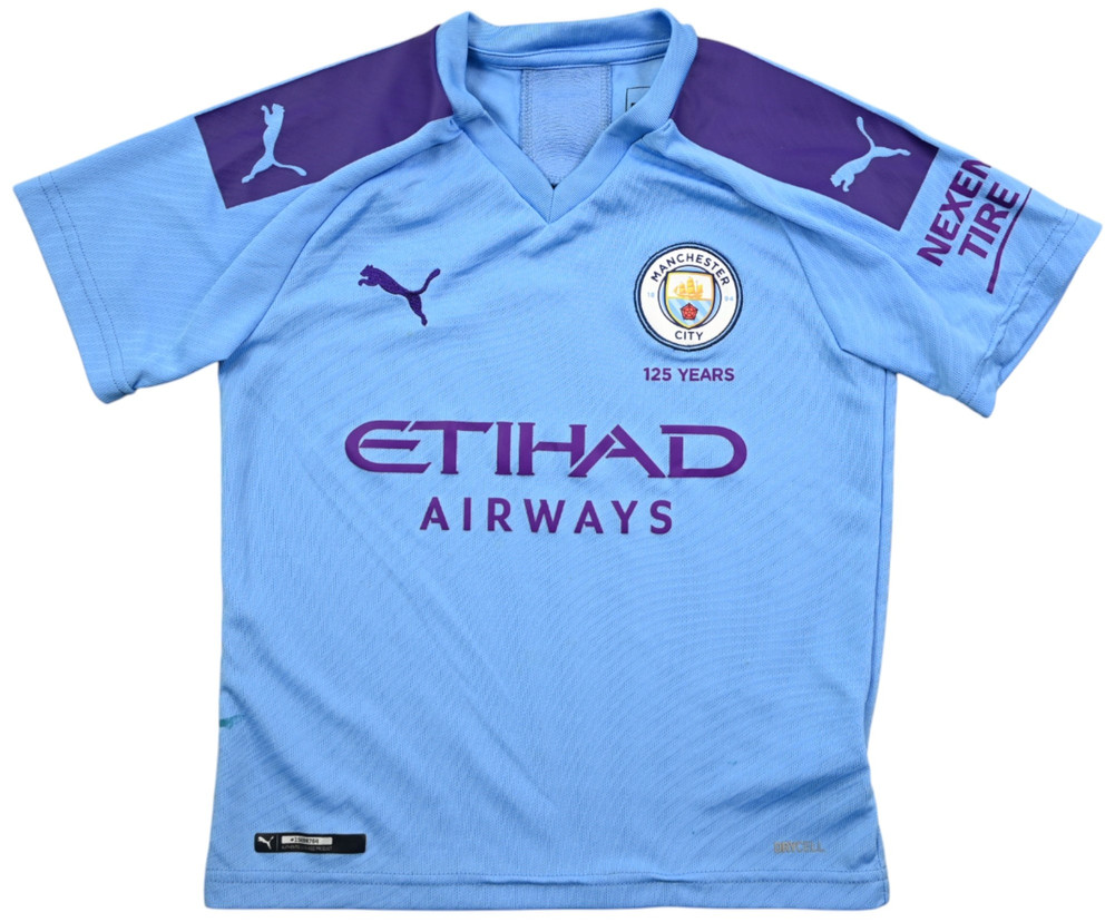 2019-20 MANCHESTER CITY SHIRT  S. BOYS  