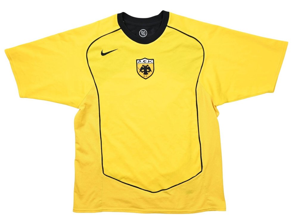 2004-05 AEK ATHENS SHIRT M