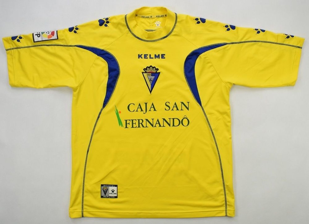 2005-06 CADIZ SHIRT M