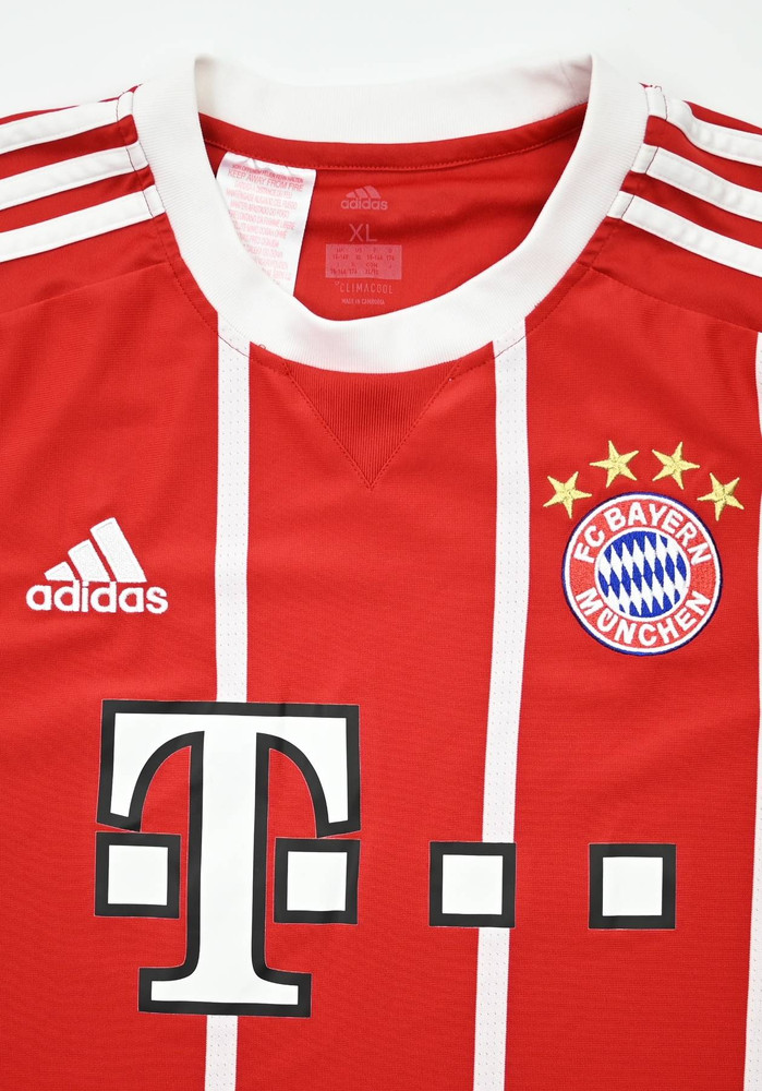 2017-18 BAYERN MUNCHEN SHIRT XL. BOYS
