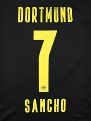 2020-21 BORUSSIA DORTMUND *SANCHO* SHIRT M.BOYS
