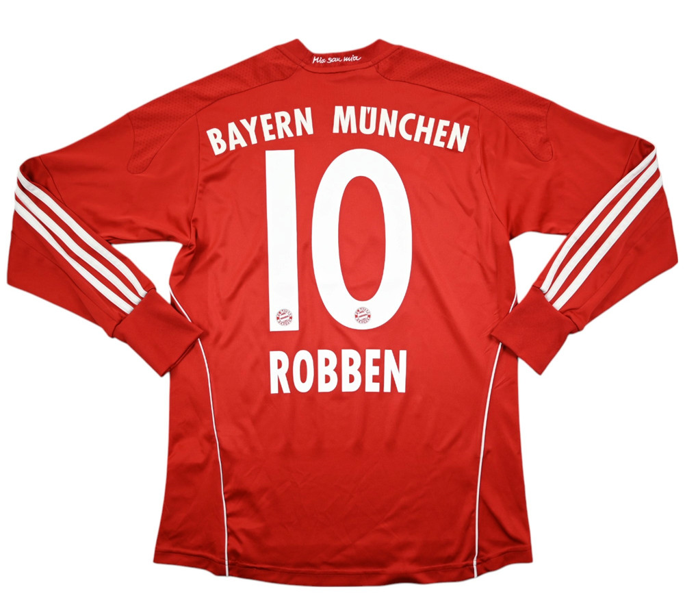 2013-14 BAYERN MUNCHEN *ROBBEN* LONGSLEEVE SHIRT L. BOYS