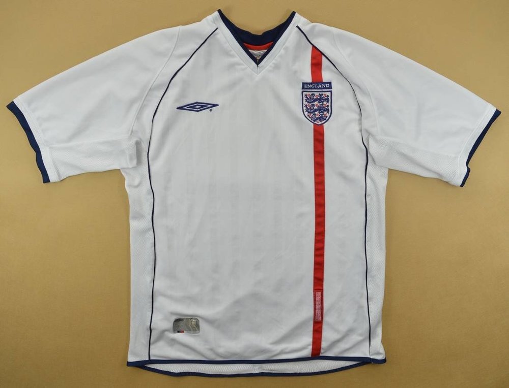 2001-03 ENGLAND SHIRT XL