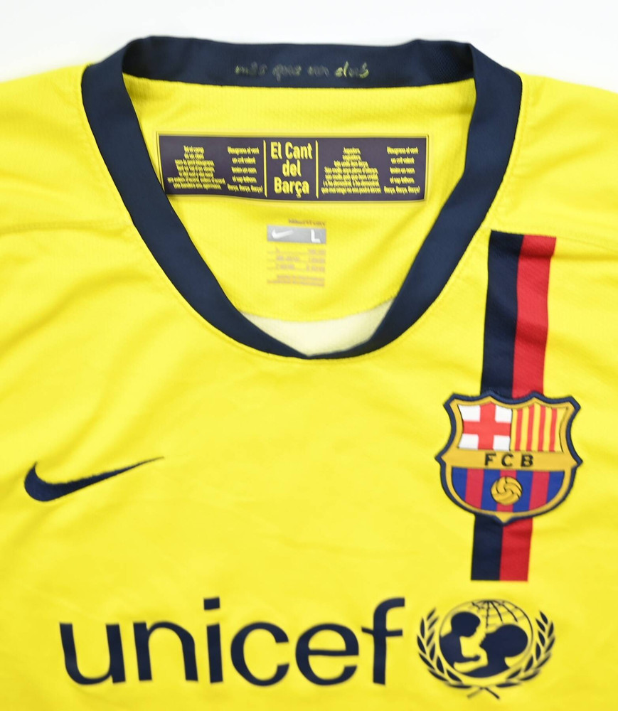 2008-10 FC BARCELONA SHIRT L