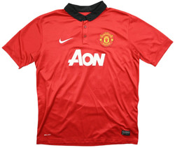 2013-14 MANCHESTER UNITED *MATA* SHIRT XL. BOYS