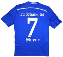 2014-16 SCHALKE 04 *MEYER* SHIRT XL. BOYS 
