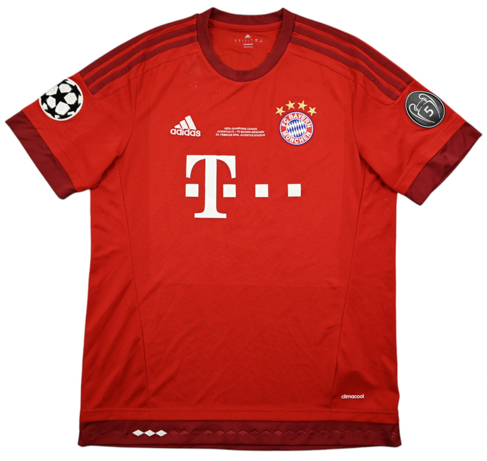 2015-16 BAYERN MUNCHEN *THIAGO* SHIRT L