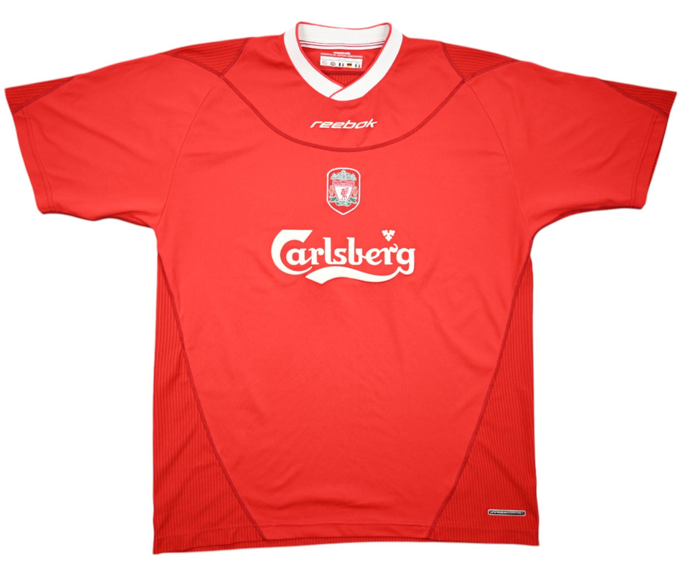 2002-04 LIVERPOOL *GERRARD* SHIRT L