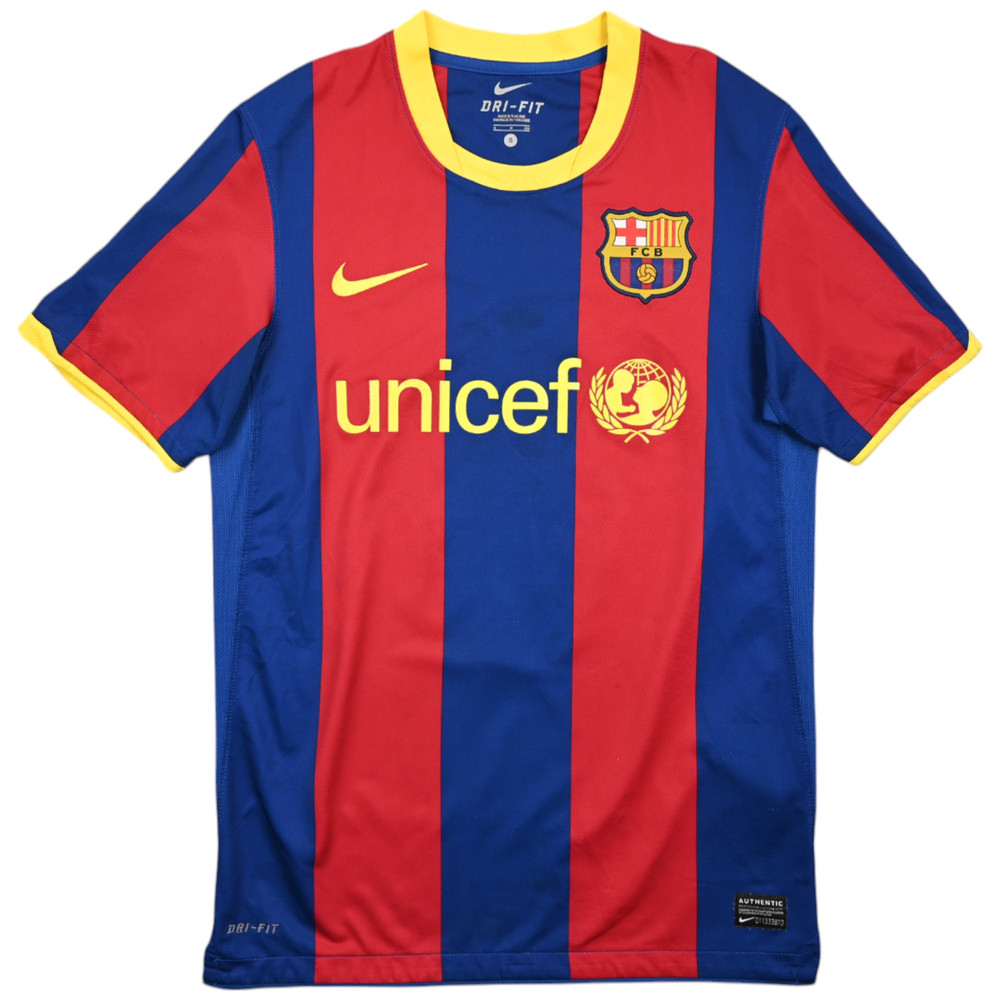 2010-11 BARCELONA *A.INIESTA* SHIRT S