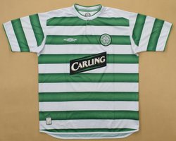 2003-04 CELTIC GLASGOW SHIRT L