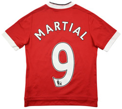 2015-16 MANCHESTER UNITED *MARTIAL* SHIRT M. BOYS