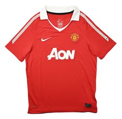 2010-11 MANCHESTER UNITED  SHIRT L. BOYS