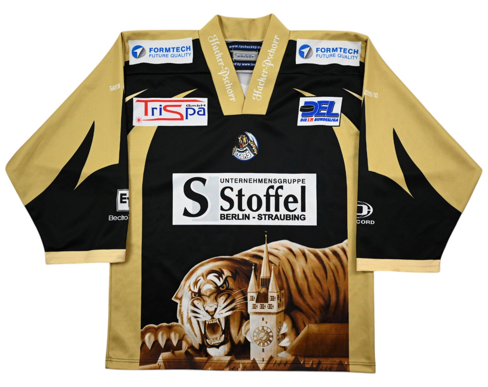 STRAUBING TIGERS *SCHONBERGER* HOCKEY KOSZULKA S