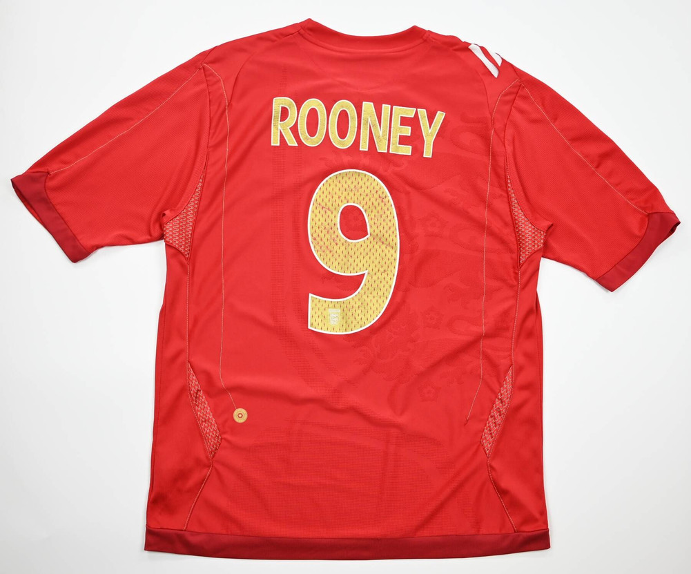 2006-08 ENGLAND *ROONEY* KOSZULKA L