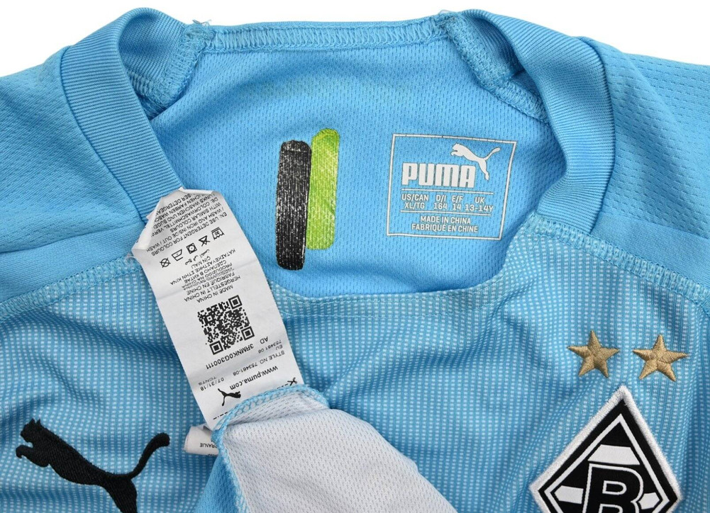 2018-19 BORUSSIA MONCHENGLADBACH *SOMMER* LONGSLEEVE SHIRT XL. BOYS