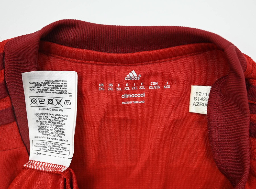 2015-16 BAYERN MUNCHEN SHIRT XXL