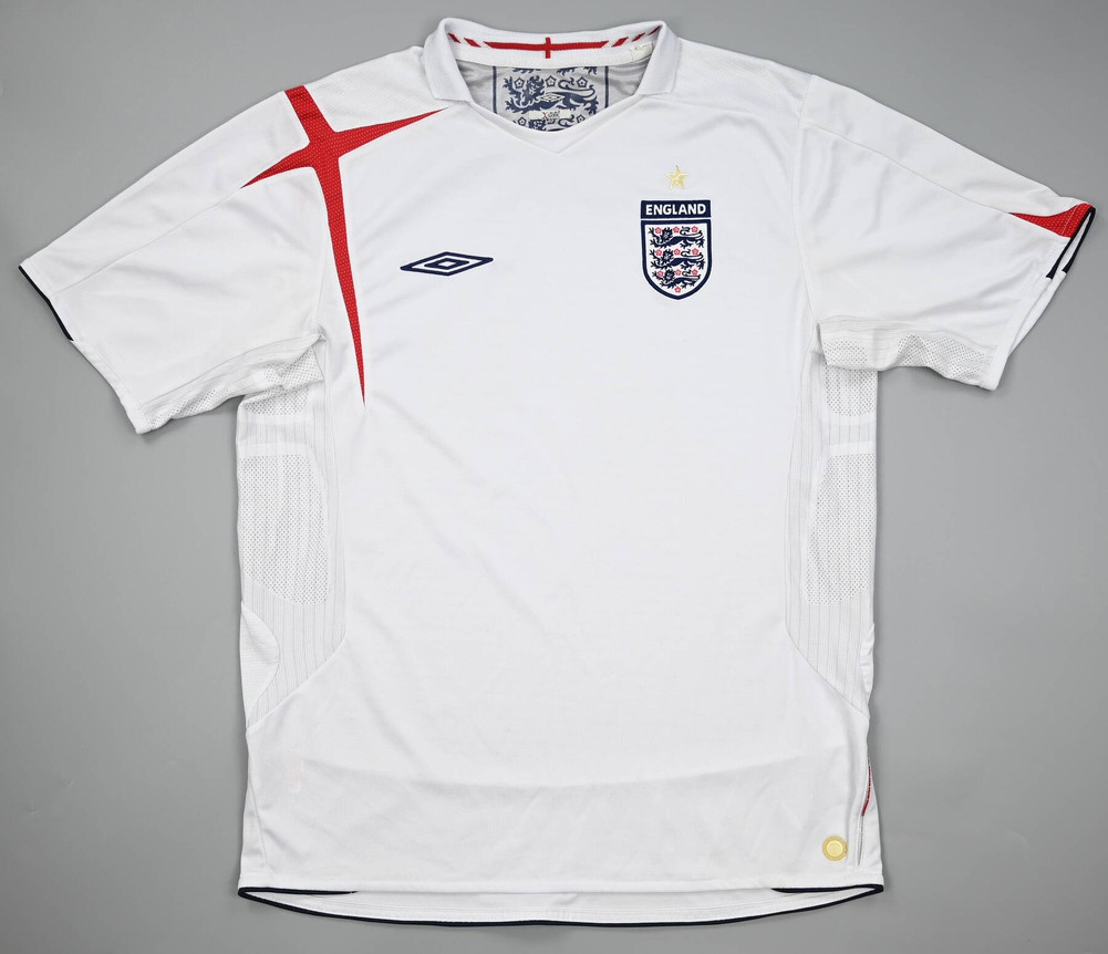 2005-07 ENGLAND SHIRT L