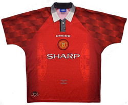 1996-98 MANCHESTER UNITED KOSZULKA S.BOYS