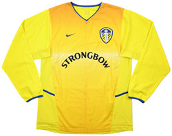 2002-03 LEEDS UNITED LONGSLEEVE SHIRT M