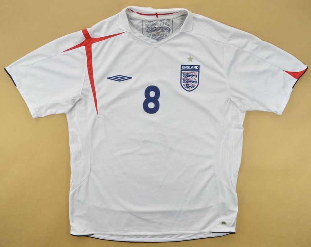 2005-07 ENGLAND *LAMPARD* SHIRT XL