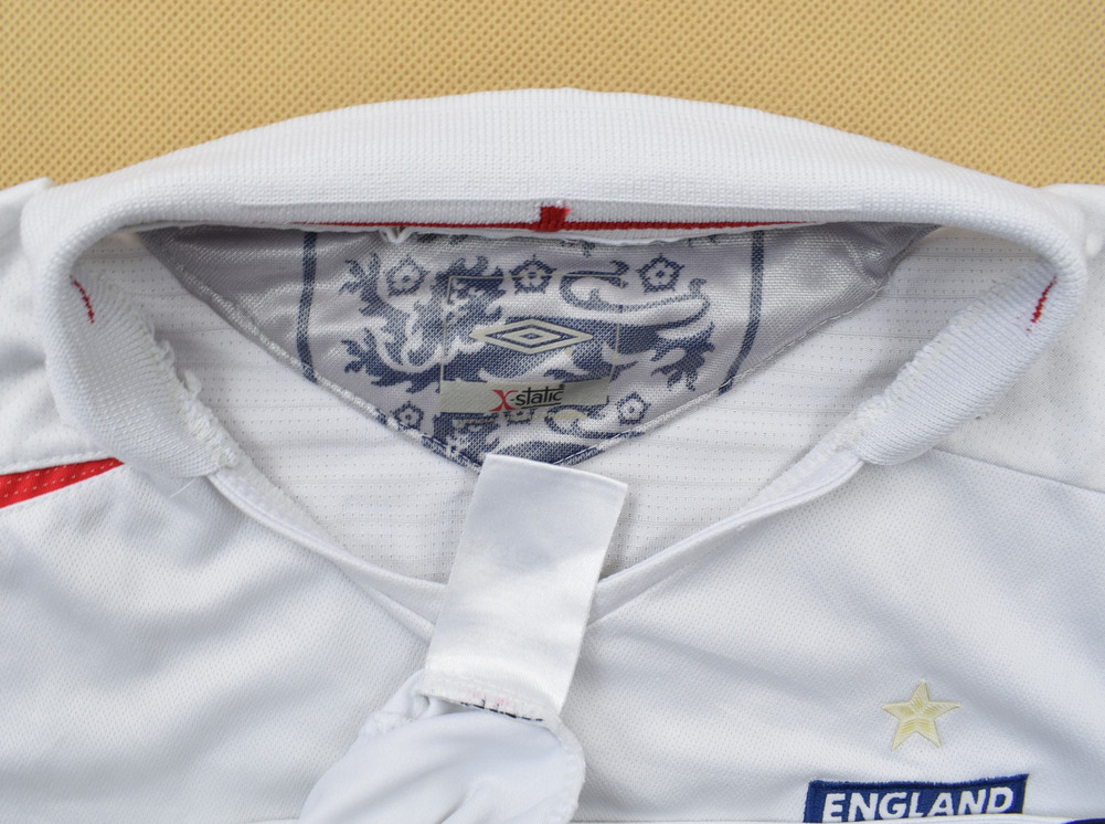 2005-07 ENGLAND *ROONEY* SHIRT S
