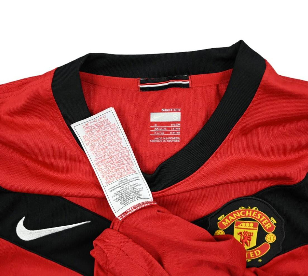 2009-10 MANCHESTER UNITED *SCHOLES* SHIRT S
