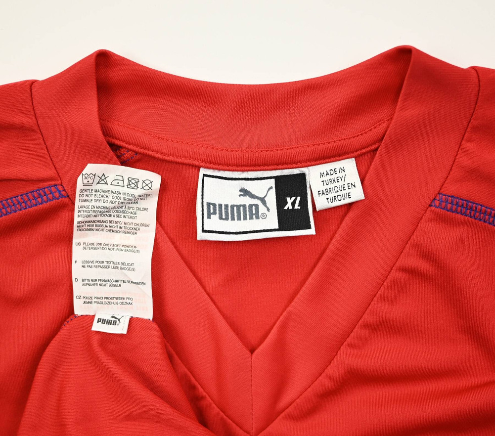 2003-04 CZECH REPUBLIC SHIRT XL