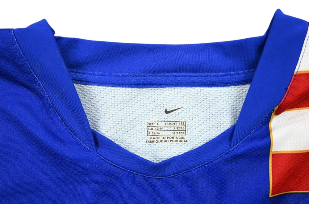 2006-08 CROATIA PLAYER ISSUE SHIRT L