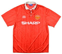 1992-94 MANCHESTER UNITED SHIRT L