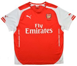 2014-15 ARSENAL LONDON SHIRT M