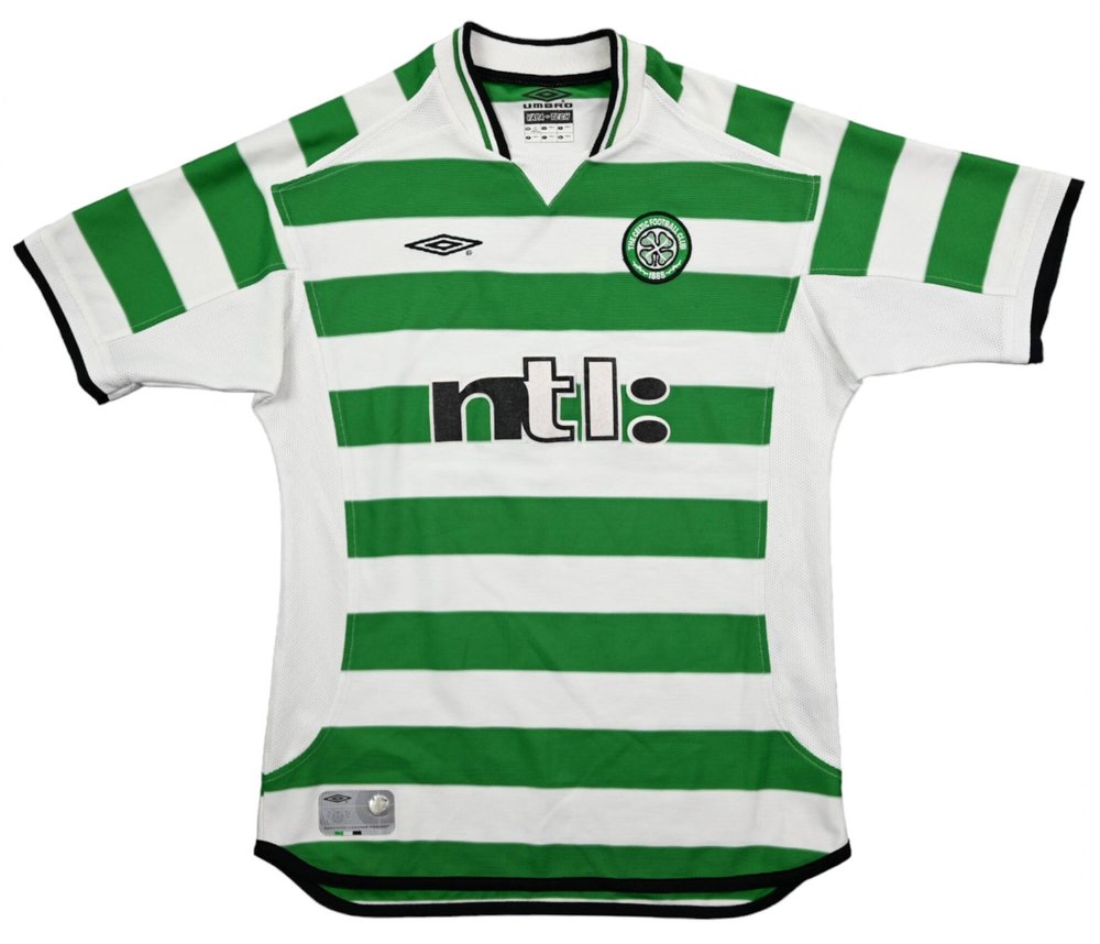 2001-03 CELTIC GLASGOW SHIRT L. BOYS