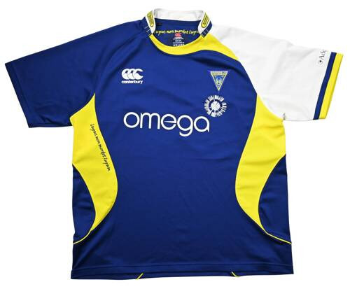 WARRINGTON WOLVES RUGBY SHIRT 2XL