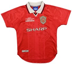 1999-00 MANCHESTER UNITED SHIRT M. BOYS 