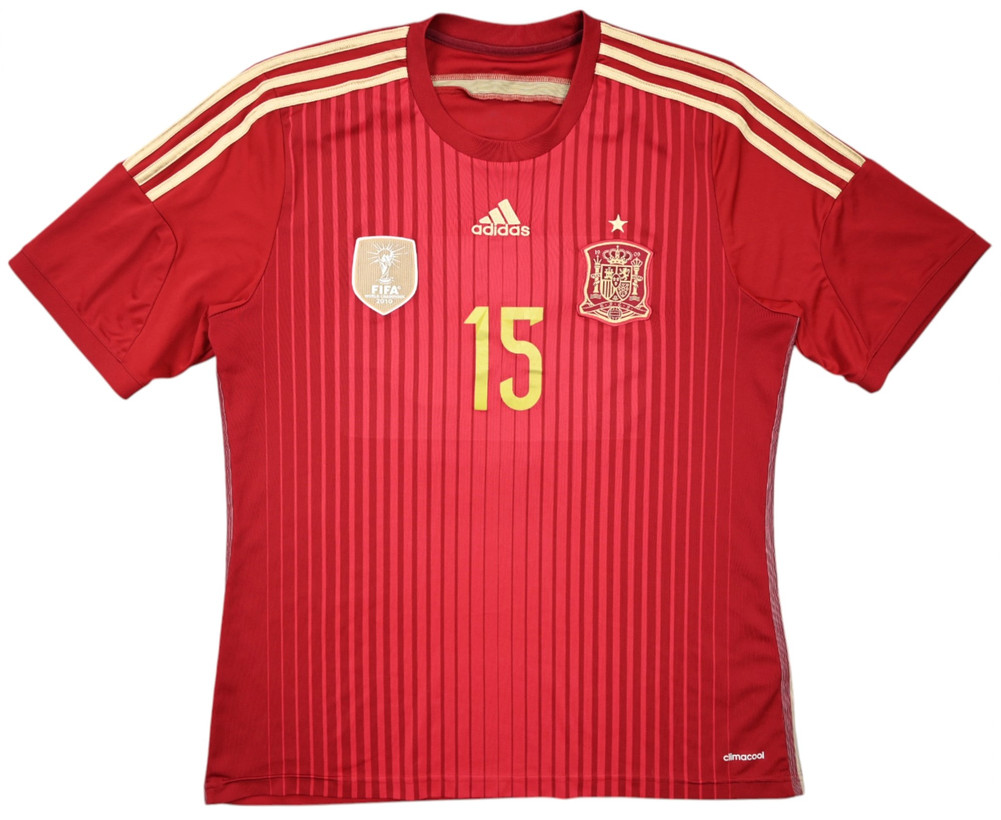 2013-15 SPAIN *RAMOS* SHIRT L