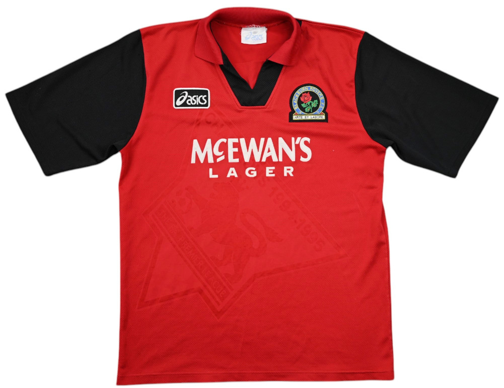 1995-96 BLACKBURN ROVERS SHIRT M