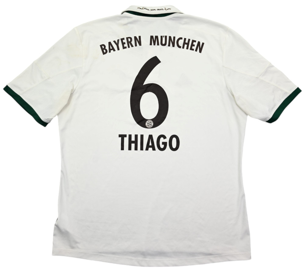 2013-14 BAYERN MUNCHEN *THIAGO* KOSZULKA XL