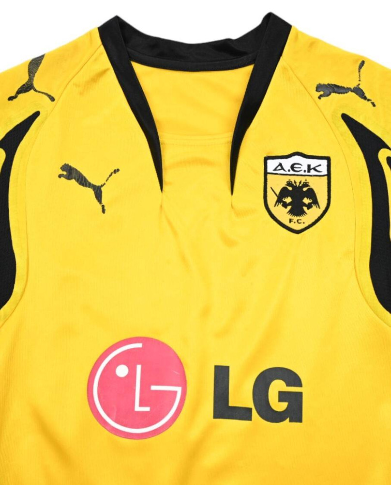2007-08 AEK ATHENS SHIRT S