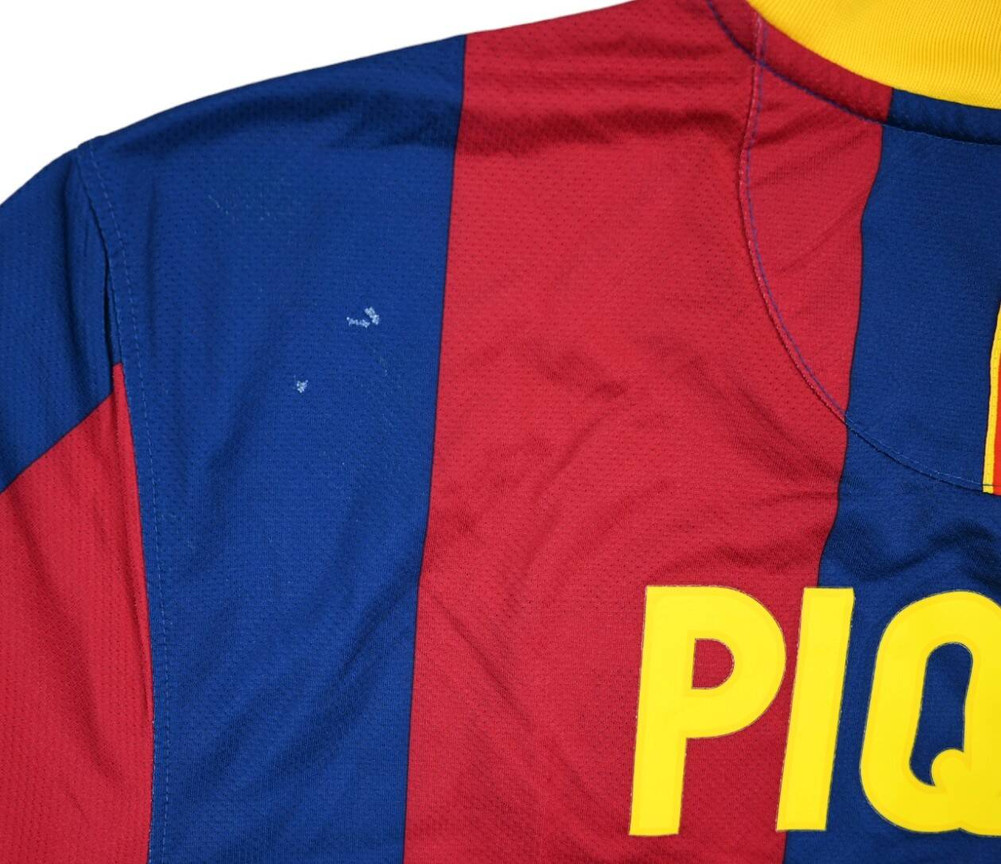2010-12 FC BARCELONA *PIQUE* KOSZULKA L