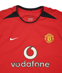 2002-04 MANCHESTER UNITED SHIRT XL