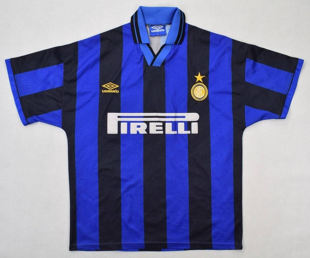 1995-96 INTER MILAN SHIRT L