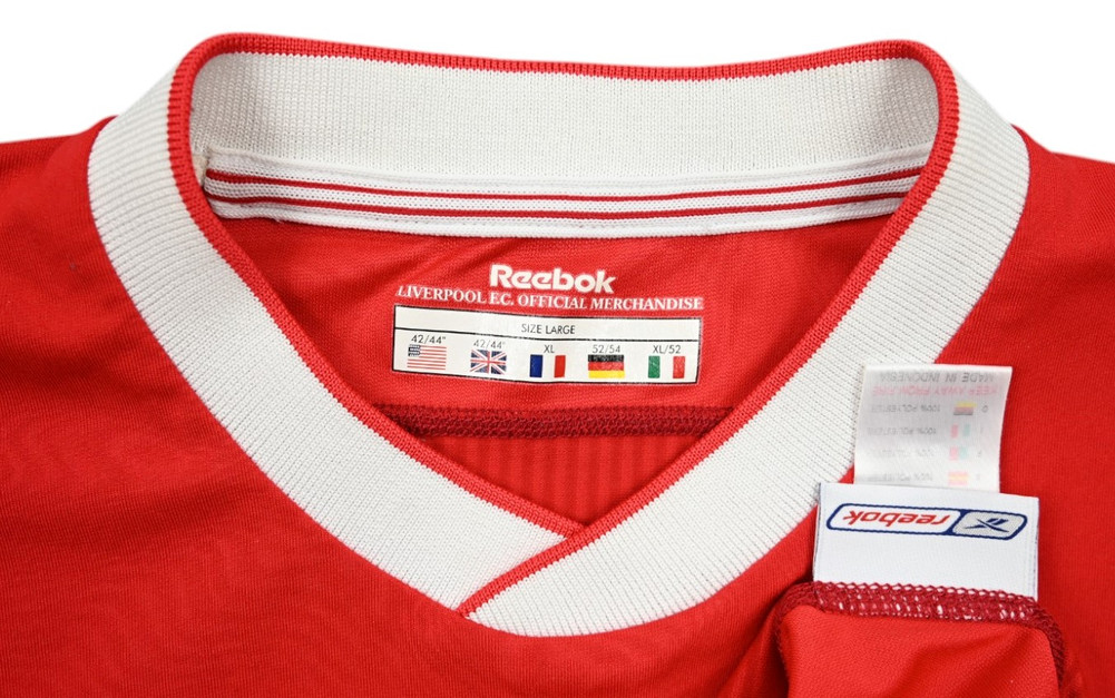 2002-04 LIVERPOOL *GERRARD* SHIRT L